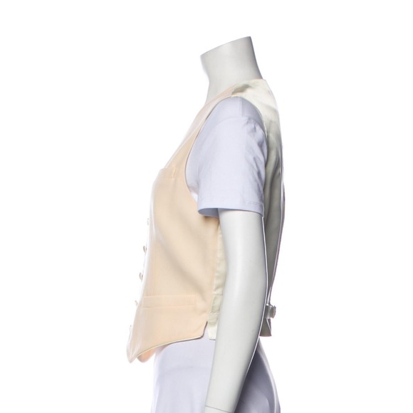 Ralph Lauren Collection - off white silk vest, waistcoat - size M - Picture 3 of 3